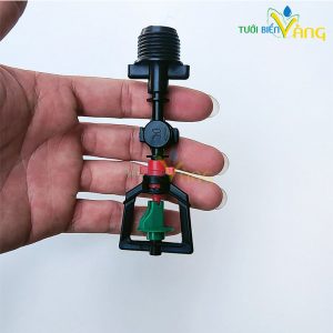 Béc phun mưa xoay 360 chân ren 21mm