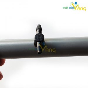 Tê nối ống 6mm kèm ron cao su